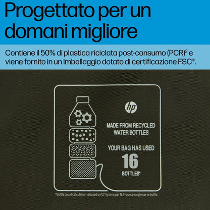 HP "Custodia modulare per laptop da 15,6 pollici" [9J498AA]