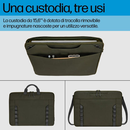 HP "Custodia modulare per laptop da 15,6 pollici" [9J498AA]