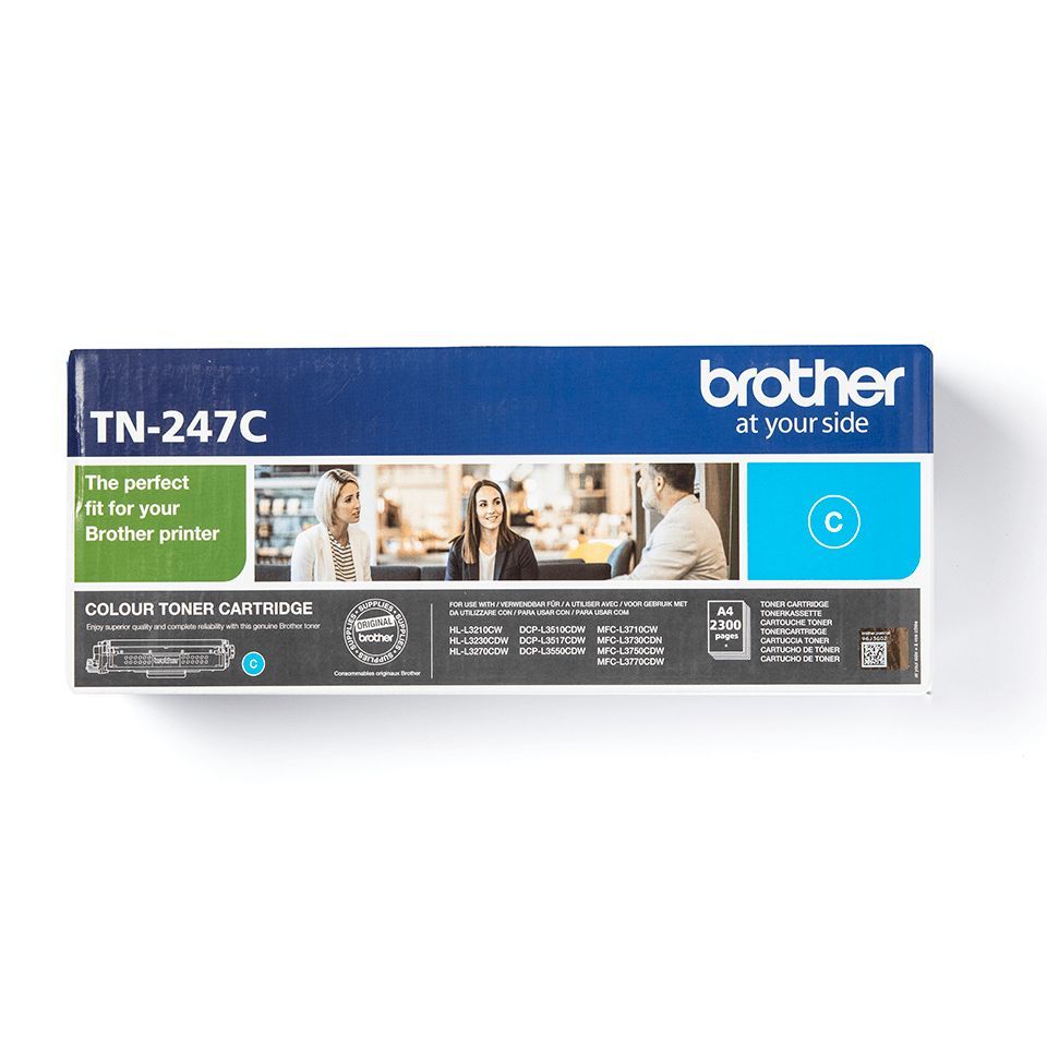 Brother TN-247C cartuccia toner 1 pz Originale Ciano [TN247C]