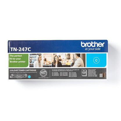Brother TN-247C cartuccia toner 1 pz Originale Ciano [TN247C]