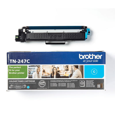 Brother TN-247C cartuccia toner 1 pz Originale Ciano [TN247C]