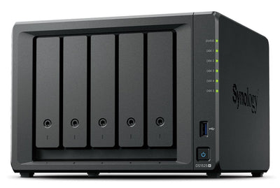 Synology DiskStation DS1525+ server NAS e di archiviazione Ryzen Embedded V1500B 8 GB DDR4 0 TB Nero [DS1525+]