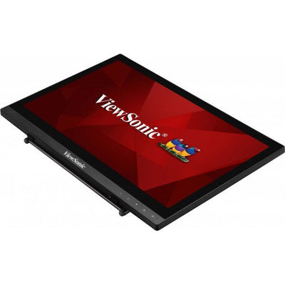 Viewsonic TD1630-3 Monitor PC 39,6 cm (15.6") 1366 x 768 Pixel HD LCD Touch screen Multi utente Nero [TD1630-3]