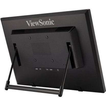 Viewsonic TD1630-3 Monitor PC 39,6 cm (15.6") 1366 x 768 Pixel HD LCD Touch screen Multi utente Nero [TD1630-3]