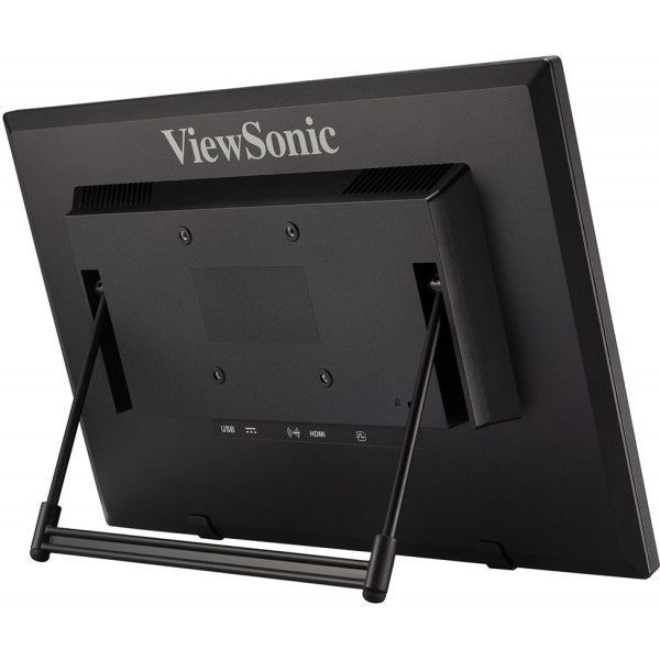Viewsonic TD1630-3 Monitor PC 39,6 cm (15.6") 1366 x 768 Pixel HD LCD Touch screen Multi utente Nero [TD1630-3]
