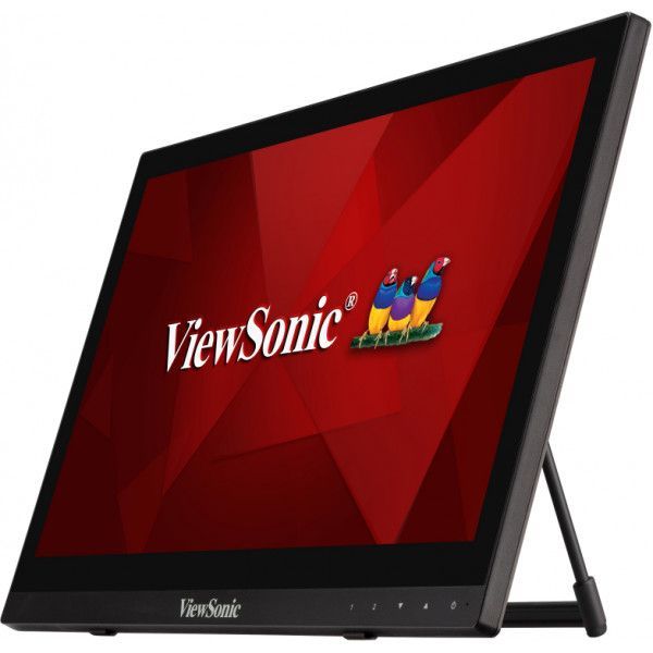 Viewsonic TD1630-3 Monitor PC 39,6 cm (15.6") 1366 x 768 Pixel HD LCD Touch screen Multi utente Nero [TD1630-3]