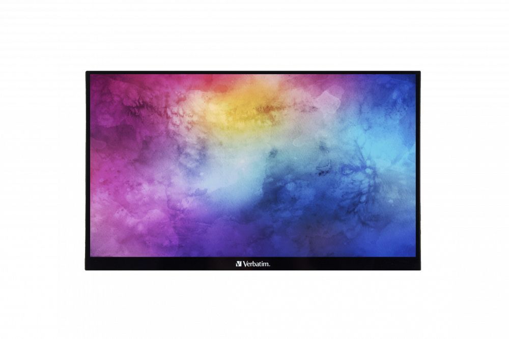 Verbatim 49591 Monitor PC 35,6 cm (14") 1920 x 1080 Pixel Full HD LCD Touch screen Nero [49591]