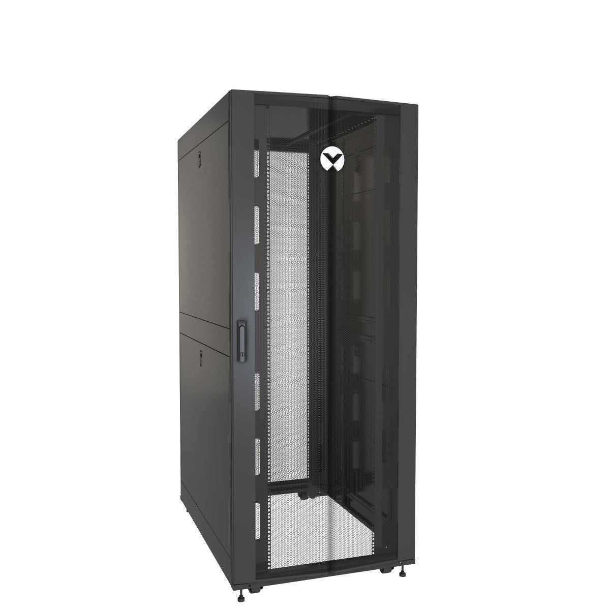 Vertiv VR3350 rack 42U Rack indipendenti Nero, Trasparente [VR3350]
