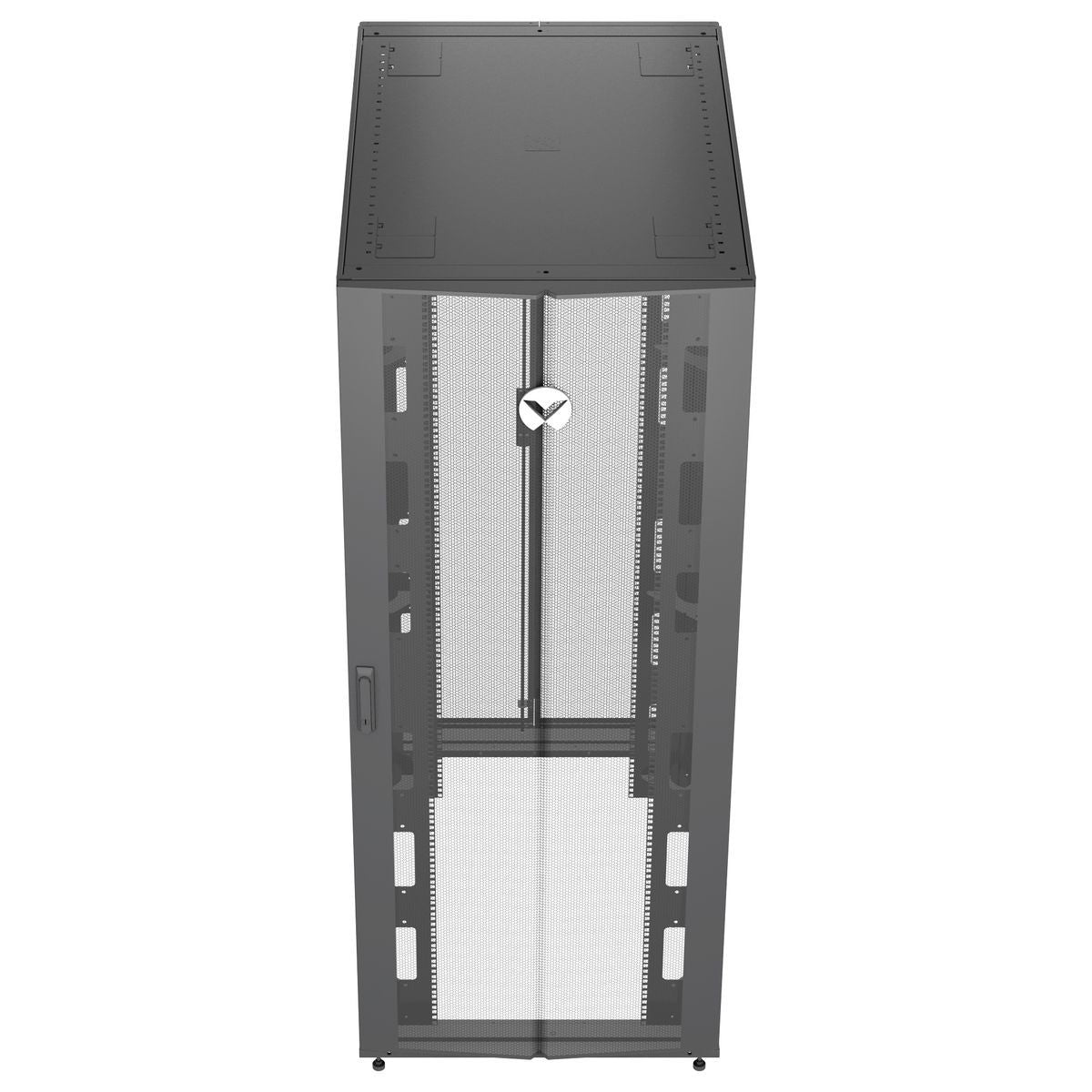 Vertiv VR3350 rack 42U Rack indipendenti Nero, Trasparente [VR3350]