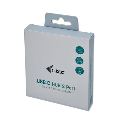 i-tec Metal C31METALG3HUB pannello drive bay Grigio [C31METALG3HUB]