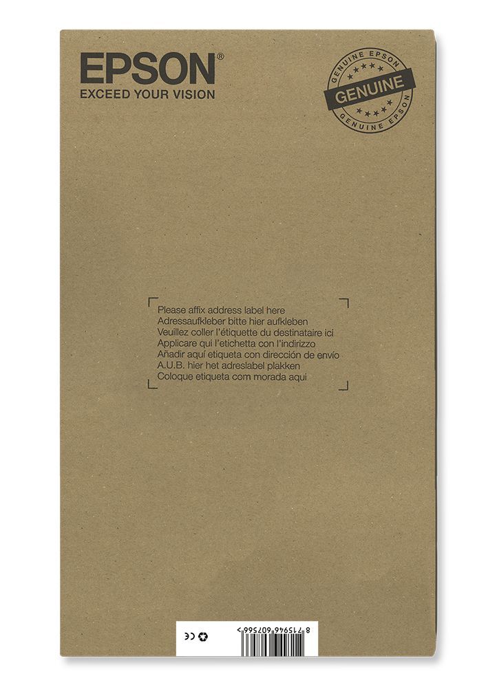 Epson Multipack 6 colori T24XL Claria Photo HD in confezione Easy Mail Packaging [C13T24384510]