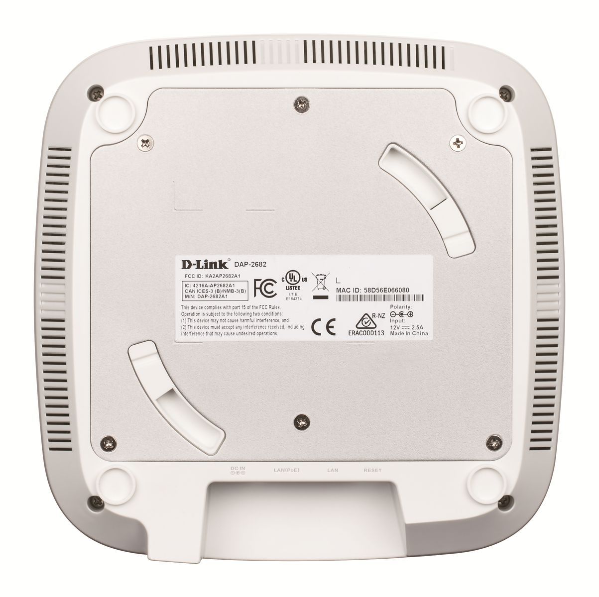 D-Link AC2300 1700 Mbit/s Bianco Supporto Power over Ethernet (PoE) [DAP-2682]