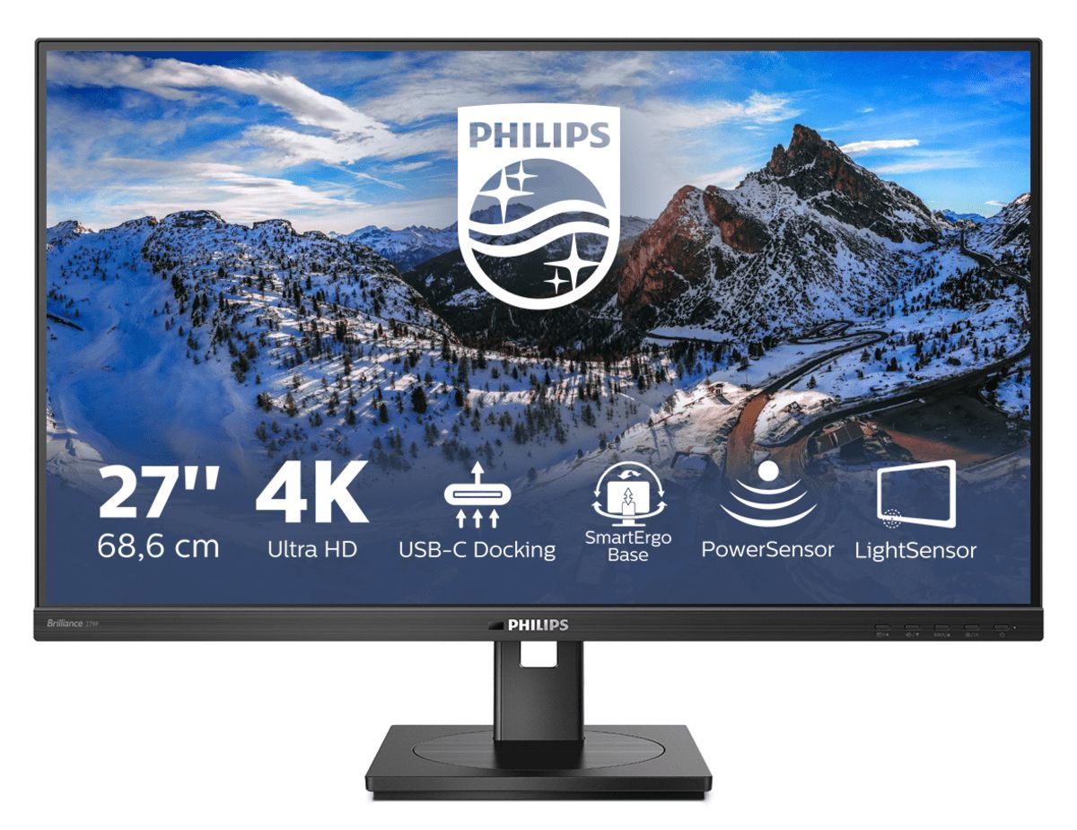 Philips 279P1/00 Monitor PC 68,6 cm (27") 3840 x 2160 Pixel 4K Ultra HD LED Nero [279P1/00]