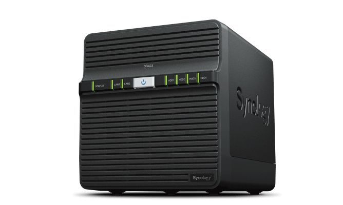 Synology DiskStation DS423 server NAS e di archiviazione Realtek RTD1619B 2 GB DDR4 0 TB DiskStation Manager Nero [DS423]