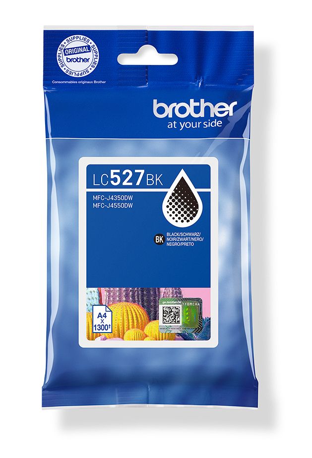 Brother LC527BK cartuccia d'inchiostro 1 pz Originale Nero [LC527BK]
