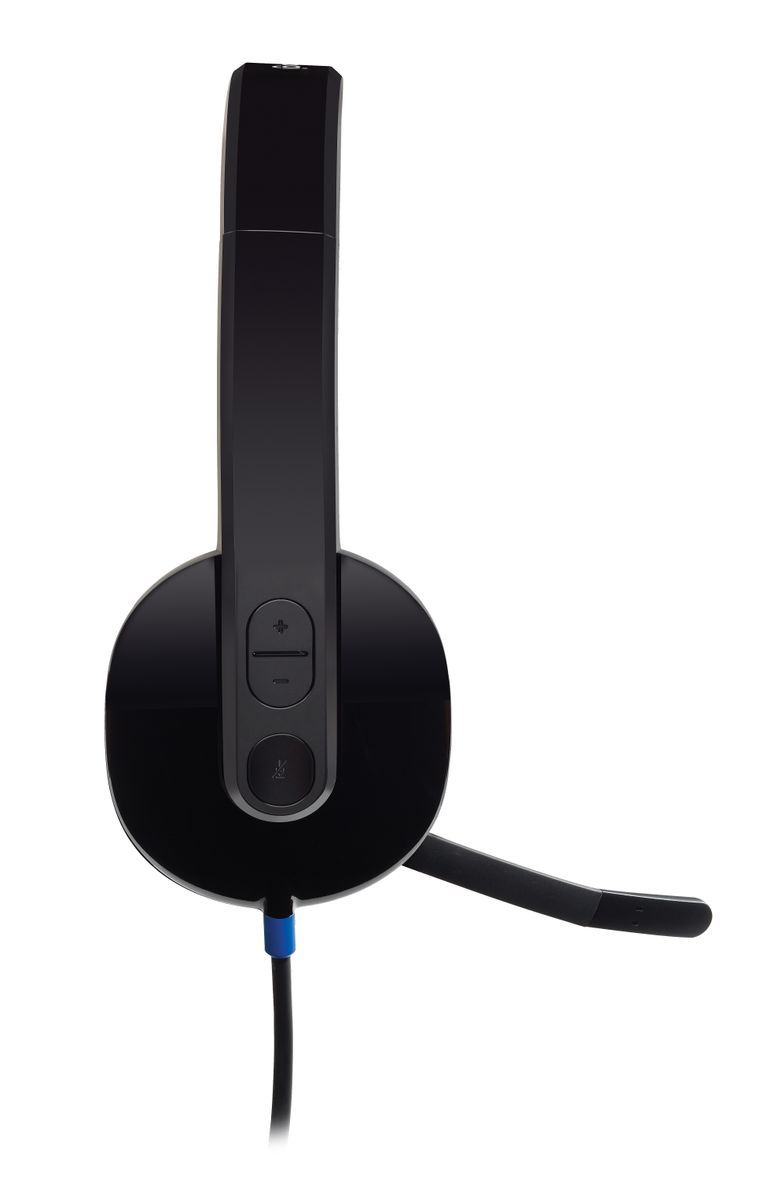 Logitech 981-000480 cuffia e auricolare Cablato A Padiglione Ufficio USB tipo A Nero [981-000480]