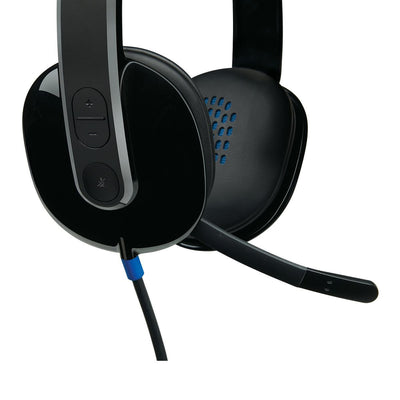 Logitech 981-000480 cuffia e auricolare Cablato A Padiglione Ufficio USB tipo A Nero [981-000480]