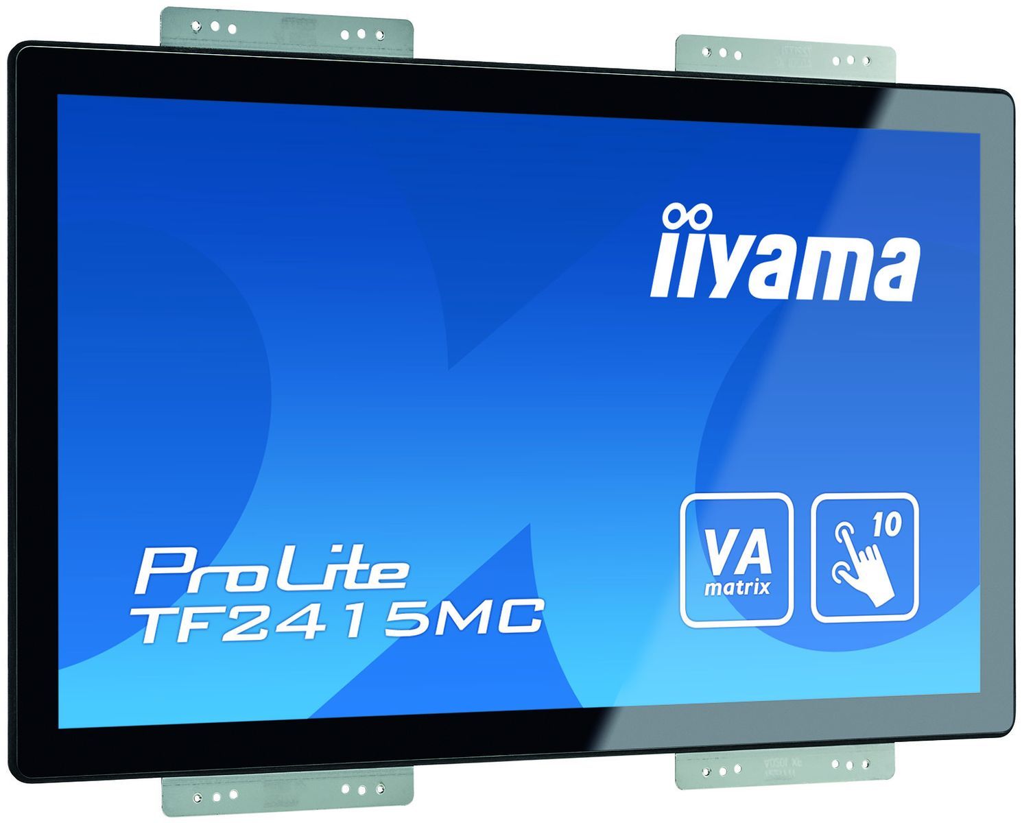 iiyama ProLite TF2415MC-B2 Monitor PC 60,5 cm (23.8") 1920 x 1080 Pixel Full HD LCD Touch screen Multi utente Nero [TF2415MC-B2]