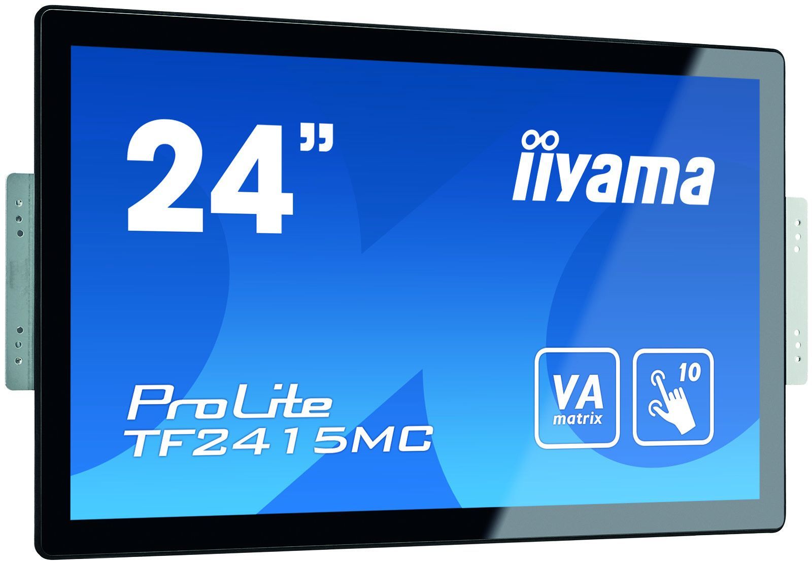 iiyama ProLite TF2415MC-B2 Monitor PC 60,5 cm (23.8") 1920 x 1080 Pixel Full HD LCD Touch screen Multi utente Nero [TF2415MC-B2]