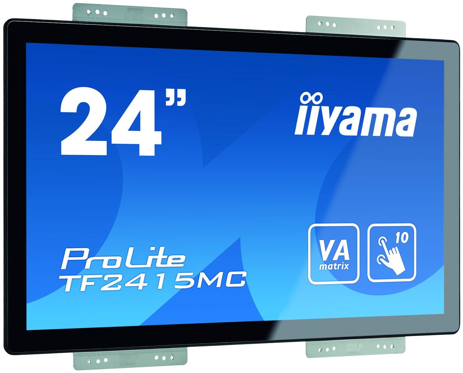 iiyama ProLite TF2415MC-B2 Monitor PC 60,5 cm (23.8") 1920 x 1080 Pixel Full HD LCD Touch screen Multi utente Nero [TF2415MC-B2]