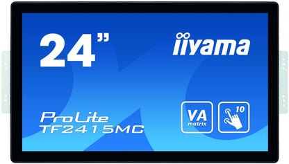 iiyama ProLite TF2415MC-B2 Monitor PC 60,5 cm (23.8") 1920 x 1080 Pixel Full HD LCD Touch screen Multi utente Nero [TF2415MC-B2]