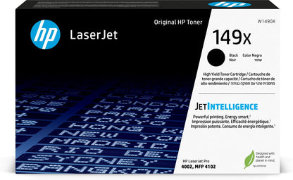 HP Cartuccia toner nero originale LaserJet 149X ad alta capacità [W1490X]