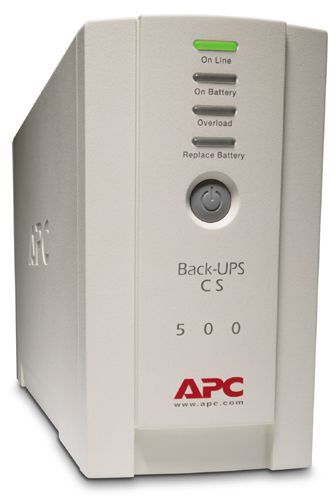 APC Back-UPS gruppo di continuità (UPS) Standby (Offline) 0,5 kVA 300 W 4 presa(e) AC [BK500EI]