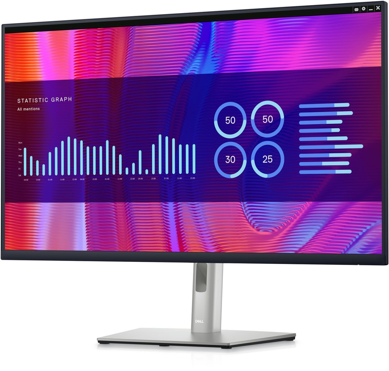 DELL P Series P3223DE LED display 80 cm (31.5") 2560 x 1440 Pixel Quad HD LCD Nero [DELL-P3223DE]