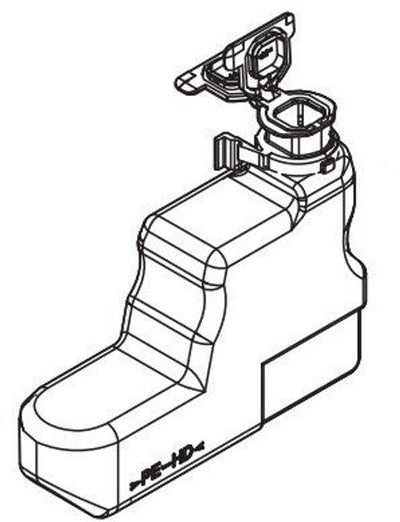 KYOCERA 302LV93020 parte di ricambio per la stampa Contenitore per toner di scarto 1 pz [302LV93020]