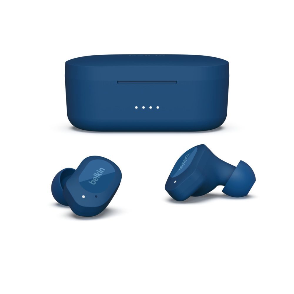 Belkin SOUNDFORM Play Auricolare True Wireless Stereo (TWS) In-ear Bluetooth Blu [AUC005BTBL]