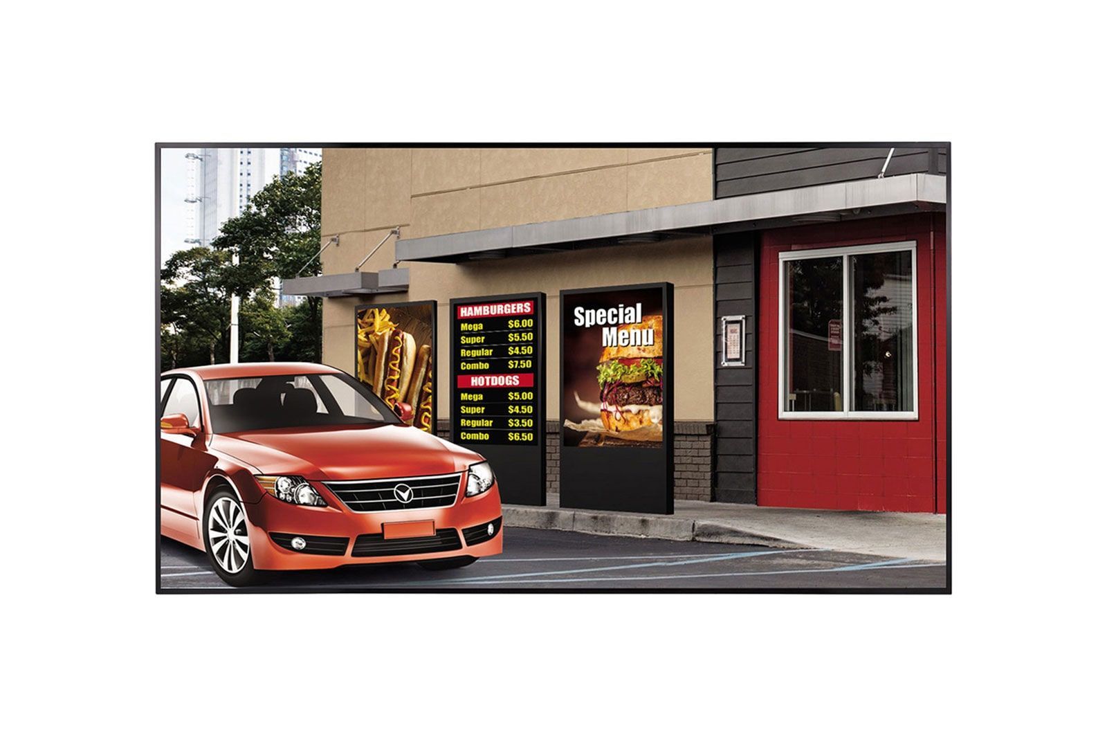 LG 75XF3C-B visualizzatore di messaggi Pannello piatto per segnaletica digitale 190,5 cm (75") LED 3000 cd/m 4K Ultra HD Nero 24/7 [75XF3C-B.AEU]