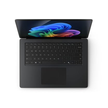 Microsoft Surface Laptop 7 Qualcomm Snapdragon Computer portatile 38,1 cm (15") Touch screen 16 GB LPDDR5x-SDRAM 512 GB SSD Wi-Fi 7 (802.11be) Windows 11 Pro Nero [ZHQ-00035]