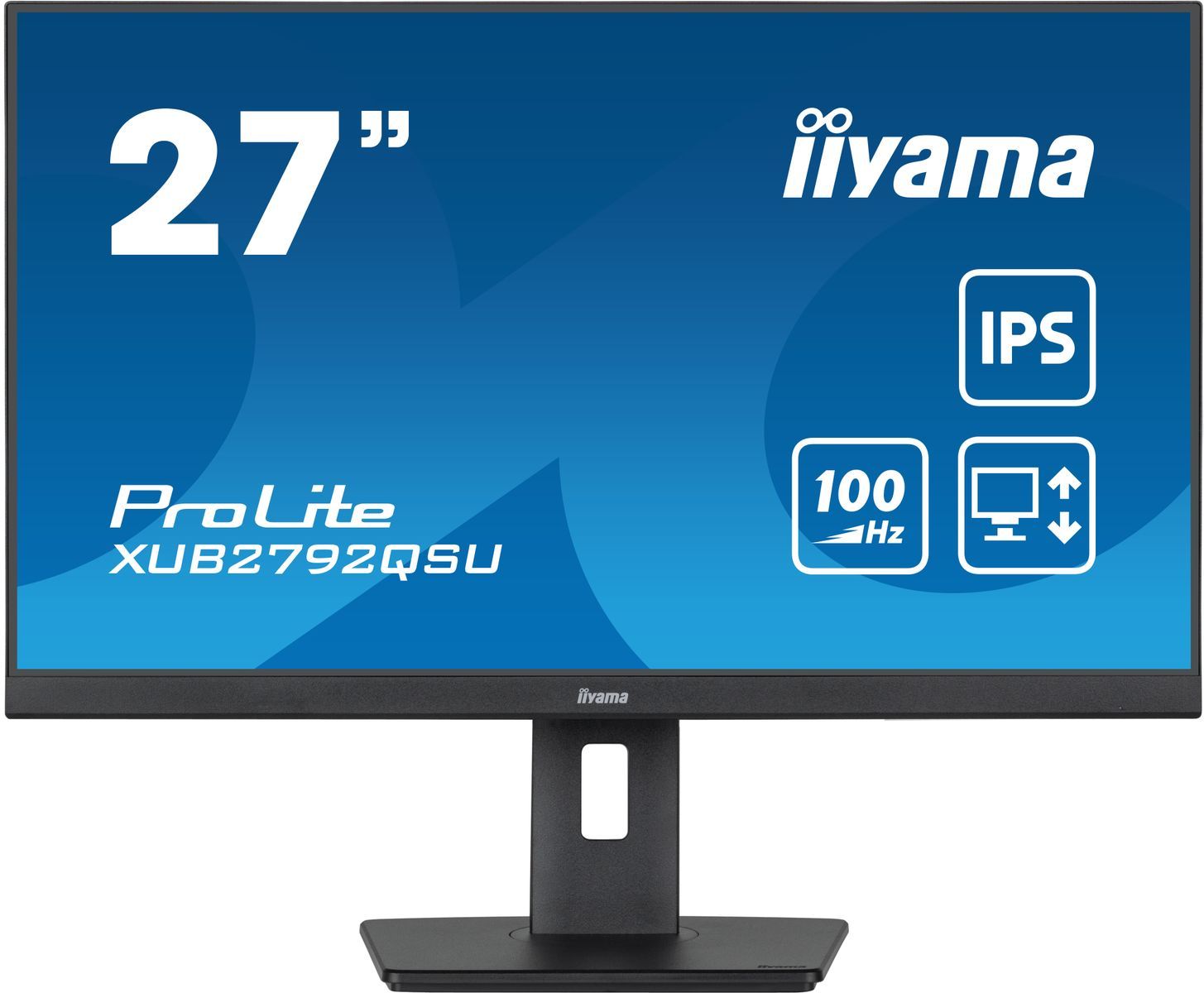 iiyama ProLite XUB2792QSU-B6 Monitor PC 68,6 cm (27") 2560 x 1440 Pixel Full HD LED Nero [XUB2792QSU-B6]