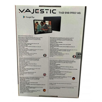 New Majestic TAB 918 PRO 4G 128 GB 26,4 cm (10.4") 6 GB Wi-Fi 5 (802.11ac) Android 13 Nero [114918]
