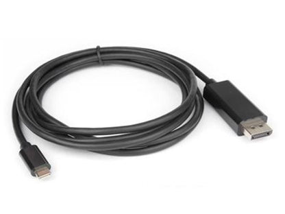 Hamlet XVAUC-DP4K20 cavo e adattatore video 2 m USB tipo-C DisplayPort Nero [XVAUC-DP4K20]