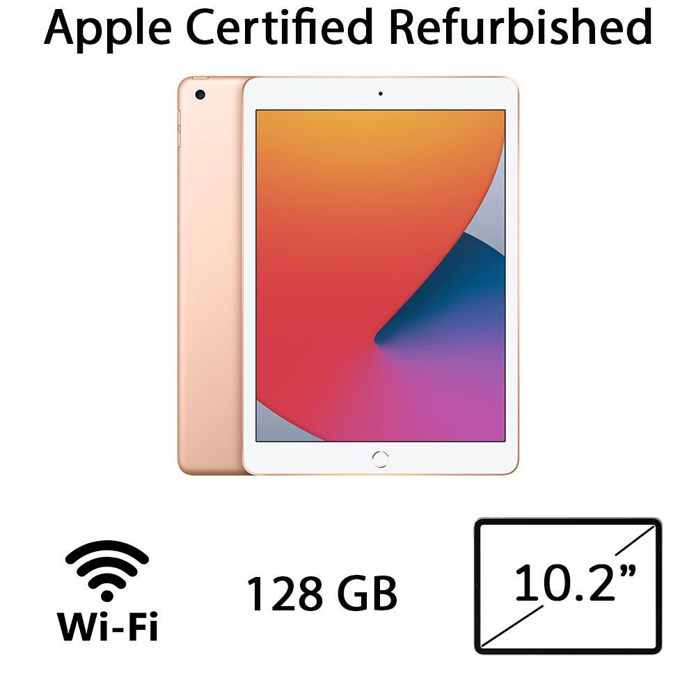 IPAD 8A GEN (2020) WI-FI 128GB GOLD/2Y CPO [007286PCR-EU]