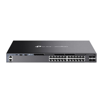 TP-Link Omada SG6428X switch di rete Gestito L3 Gigabit Ethernet (10/100/1000) 1U Nero [SG6428X]