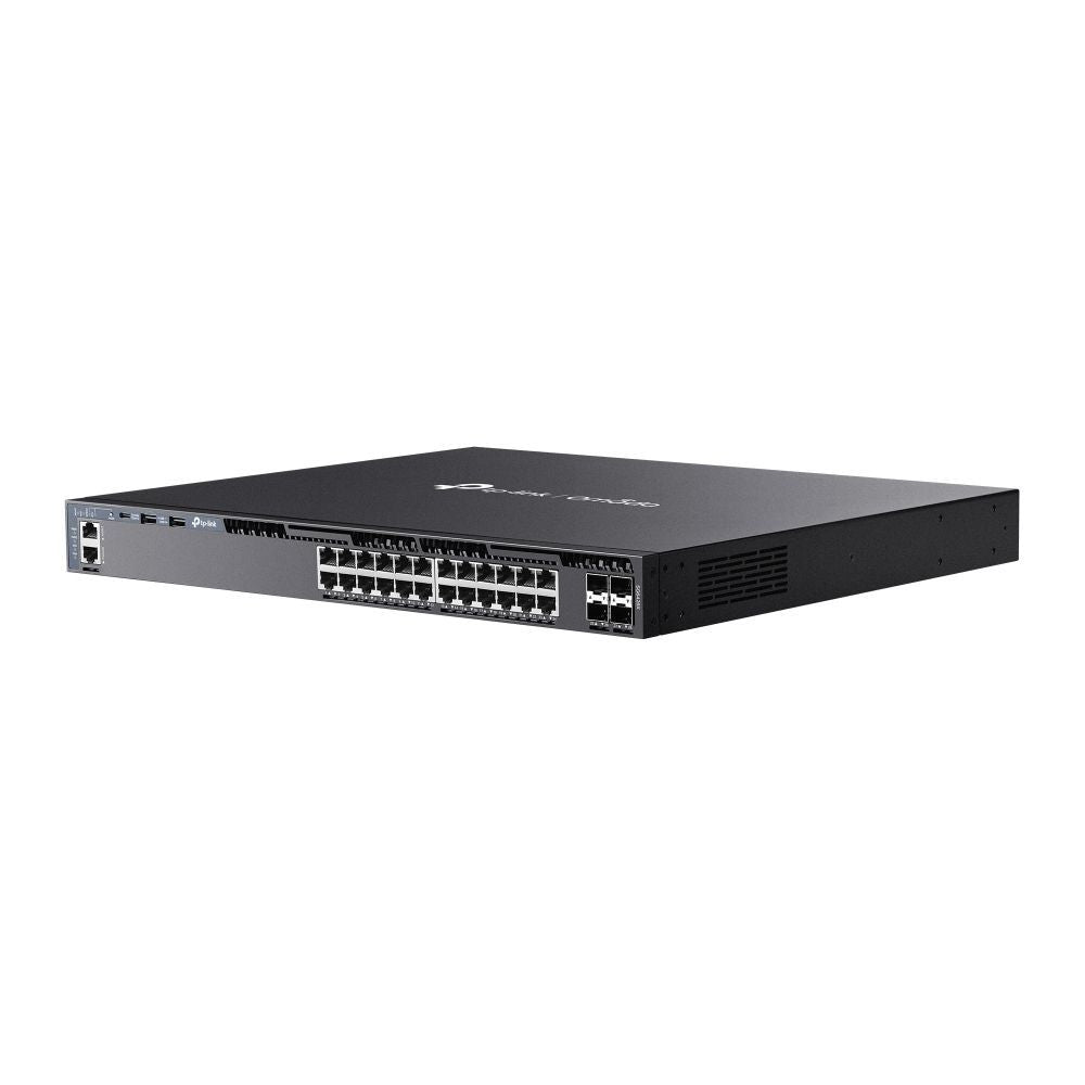 TP-Link Omada SG6428X switch di rete Gestito L3 Gigabit Ethernet (10/100/1000) 1U Nero [SG6428X]