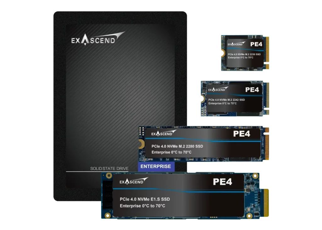 Exascend PE4 1,92 TB U.2 PCI Express 4.0 NVMe 3D TLC [EXPE4U1920GB]