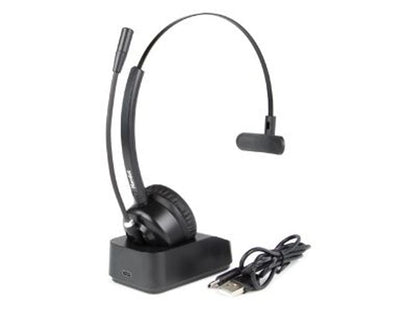 Hamlet Renova Auricolare Wireless In-ear Business/Everyday Bluetooth Base di ricarica Nero [HHEADM-BTM]