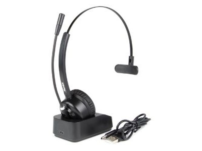 Hamlet Renova Auricolare Wireless In-ear Business/Everyday Bluetooth Base di ricarica Nero [HHEADM-BTM]