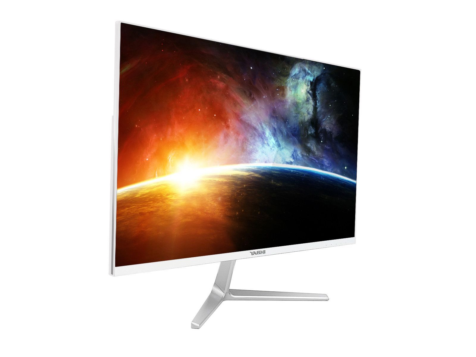 YASHI YZ2711 Monitor PC 68,6 cm (27") 1920 x 1080 Pixel Full HD Bianco [YZ2711]