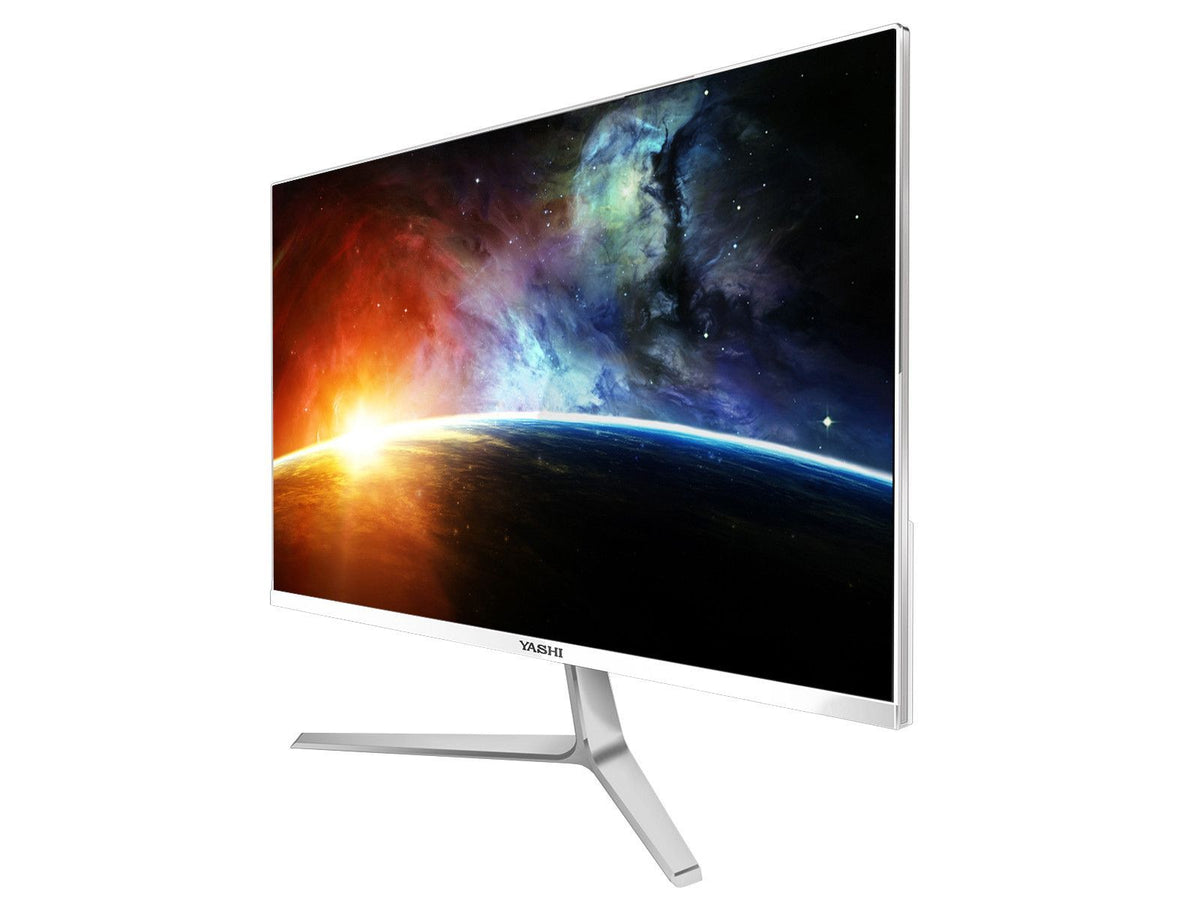 YASHI YZ2711 Monitor PC 68,6 cm (27") 1920 x 1080 Pixel Full HD Bianco [YZ2711]
