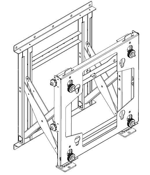 ITB PM5920 Supporto TV a parete 2,41 m (95") Nero [PM5920]