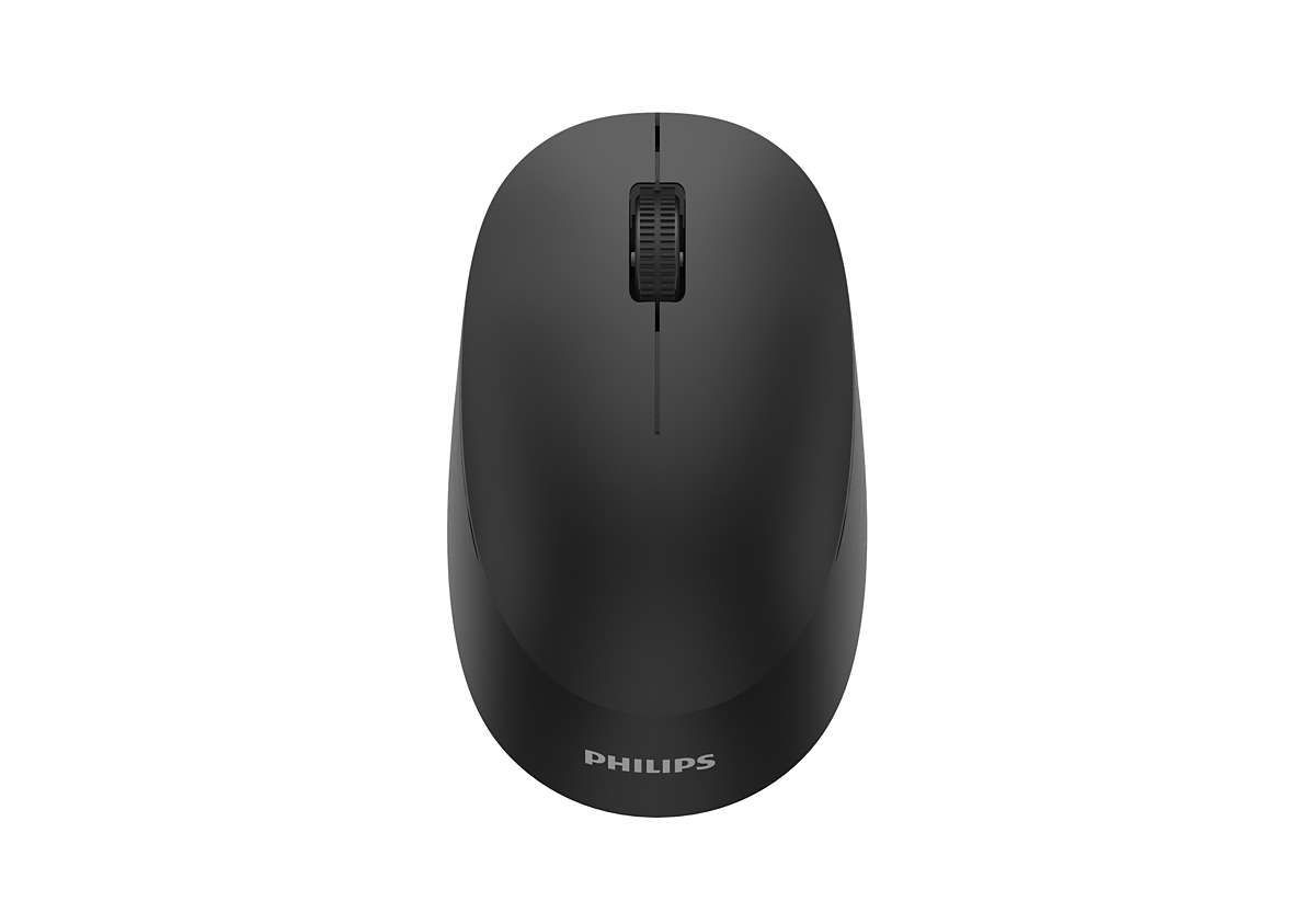 Philips SPK7407B/00 mouse Ufficio Ambidestro RF senza fili + Bluetooth Ottico 1600 DPI [SPK7407B/00]