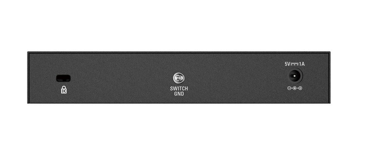 D-Link DGS-108 Non gestito L2 Gigabit Ethernet (10/100/1000) Nero [DGS-108/E]