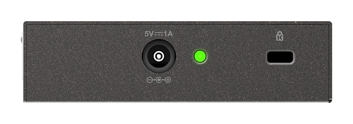 D-Link DGS-108 Non gestito L2 Gigabit Ethernet (10/100/1000) Nero [DGS-108/E]