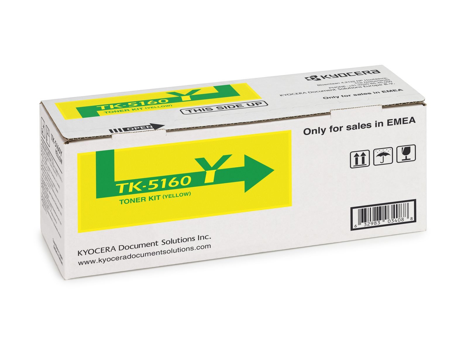 KYOCERA TK-5160Y cartuccia toner 1 pz Originale Giallo [1T02NTANL0]
