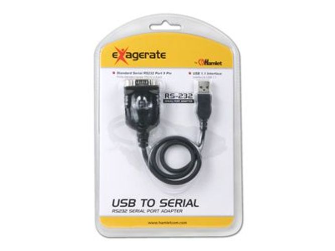 Hamlet Cavo adattatore da Usb a Seriale RS-232 [XURS232]