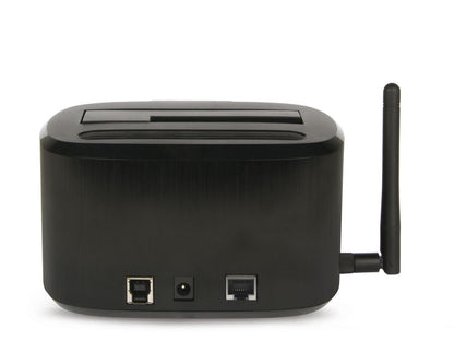 Hamlet Wi-Fi Docking Station per hard disk sata da 2,5'' o 3,5'' [HXDDWIFI]